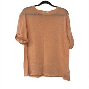 Free People Cassidy Tee Poppy Oversized Crewneck